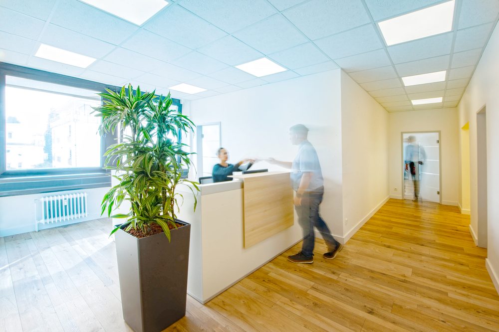 Empfangsbereich im stattBüro